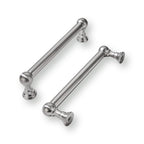 khtumeware 10 Pack Brushed Nickel Cabinet Pulls 3-1/2 Inch(89MM) Hole Centers Satin Nickel Kitchen Cabinet Handles Cabinet Hardware for Cabinets Cupboard Handles Drawer Pulls