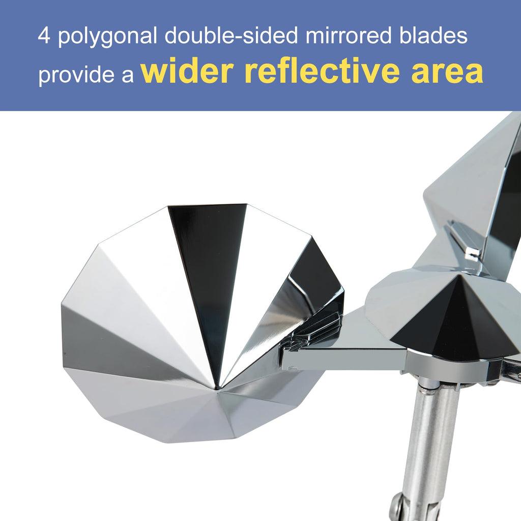 OFFO Bird Scare Reflective Device, Bird Reflector Keep Pigeon Woodpeckers and Sparrows Away for Outdoor Use Boats Roofs Gardens