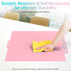 BIQU CryoGrip Pro Glacier Pink Compatible with Bambu-Lab P1S/P1P/P2S/X2D/X1C/X1E/A1 3D Printers 257x257MM Panda Build Plate Double Sided Upgrade Removable Surface Platform