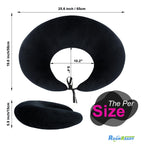 RoamReady BBL Pillow After Surgery for Butt Sleeping Sitting, Driving Donut Hemorrhoid Pillow, Seat Support Hip Cushion, Cotton BBL Post Surgery Recovery Must Haves (Upgraded)