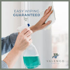 VALENGO New Lint Free Rags – 100% Cotton Cloth, Soft T-Shirt Rags, Lint Free Cloth for Staining Wood, Cast Iron, Dusting, Polishing, Painting and Cleaning – Reusable & Absorbent – 17”x17” (Pack of 28)
