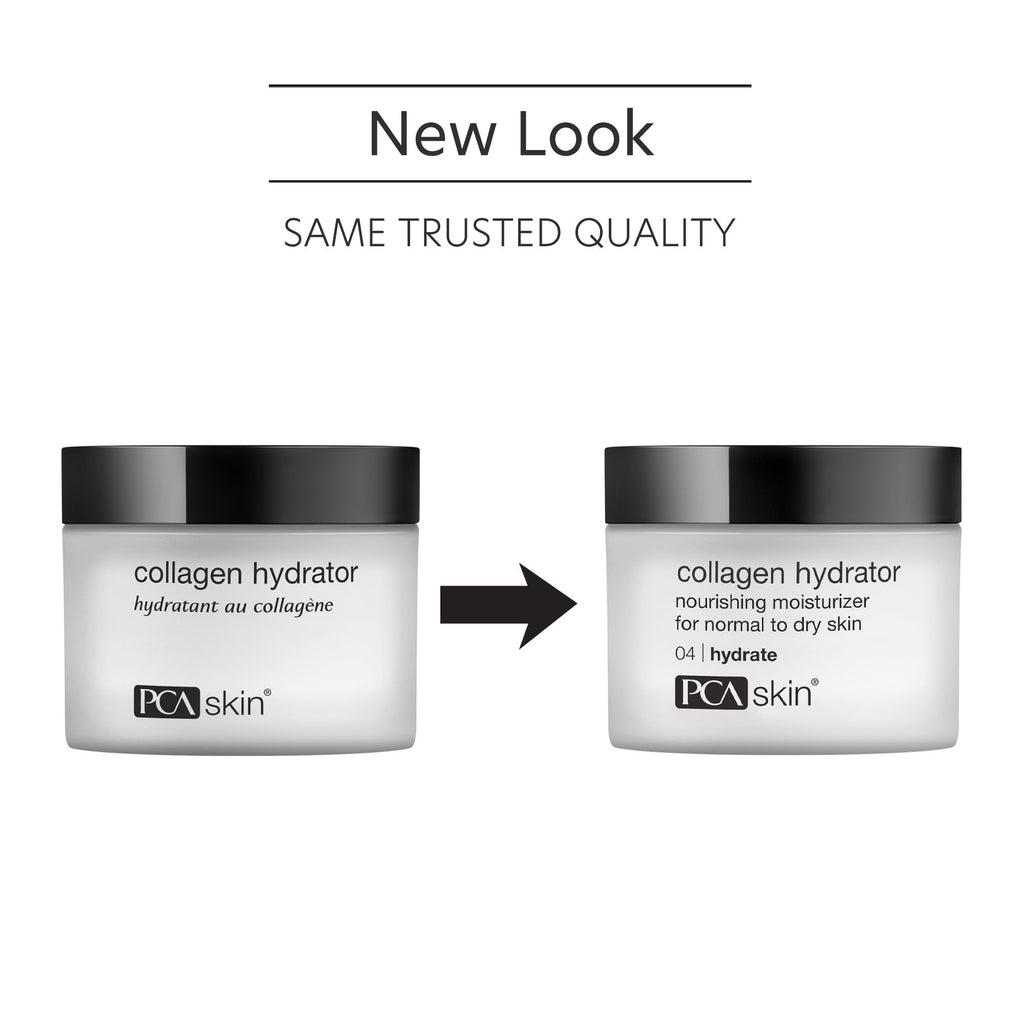 PCA SKIN Hydrating Collagen Cream for Face, Collagen Hydrator Night Cream, Hydrates and Firms Dry Mature Skin, Made with Shea Butter, Olive Fruit Oil, and Sweet Almond Fruit Extract, 1.7 oz Tub