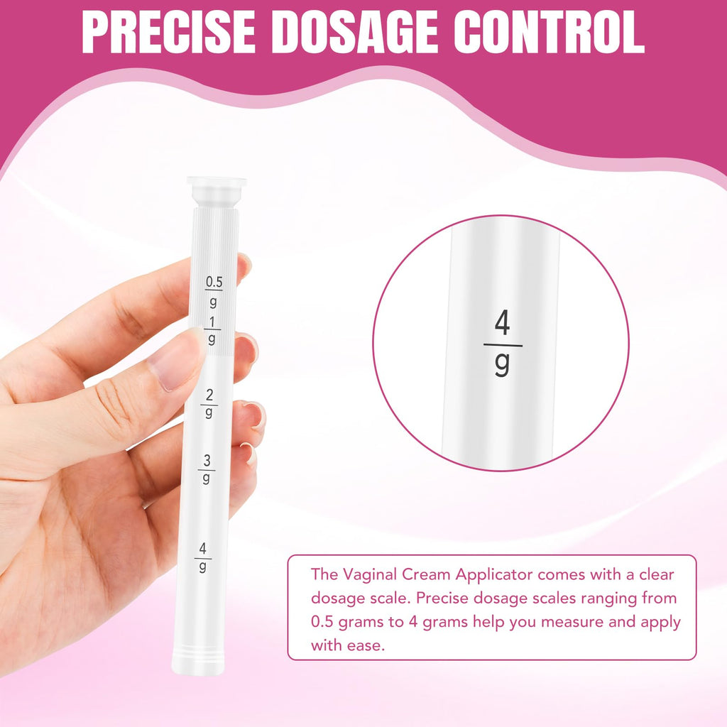TENKAIWICK Vaginal Suppository Applicator 30Pk, Individually Wrapped, Soft Tip