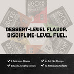 Jocko Fuel Whey Protein Powder, Mint Chocolate, 22g Protein, Digestive Enzymes + Probiotic Blend, No Sugar Added, with Essential Amino Acids + Electrolyte Minerals, 26 Servings