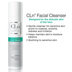 CLn® Facial Cleanser - Hydrating Facial Cleanser with Glycerin, For Skin Prone to Dryness, Eczema, Redness, Irritation & Acne Sensitivity, Fragrance-Free & Paraben-Free, 3.4 fl. oz.