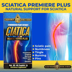 Ciática Suplemento Natural 60 Tabs. Nervio Ciático Plus Vitaminas y Minerales