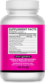 Curvy Girl- Female Weight Gain pills- Top and Bottom enhancement for women- get your Curves fast- Fill out your Jeans and Swimsuit naturally- 90 Caps