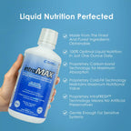 Drucker Labs - intraMAX Organic Liquid Multivitamin, Non GMO, Dairy Free, Gluten Free, Magnesium, Vitamin D, C and E, Zinc (32 oz., Peach Mango)
