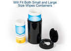 Inevibe Disinfecting Wipes Holder for Kitchen, Bathroom, Classroom (Black)