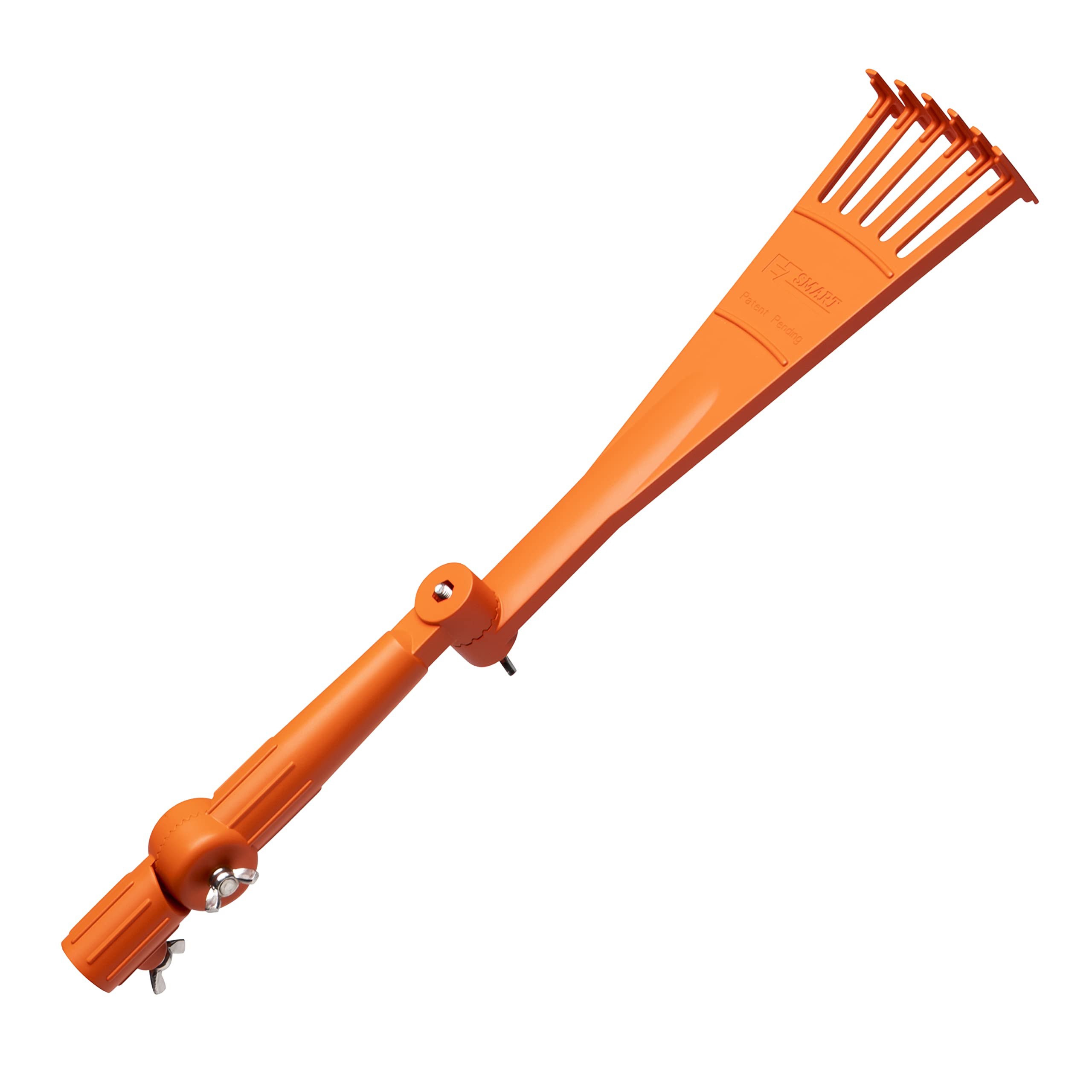 EZ Smart Mini Rake Head – Gutter Rake Tool for Removing Leaves & Debris from Roofs, Gutters & Hard-to-Reach Areas – Fits Standard Acme Thread & Recommended EZ Smart Pole (Not Included)