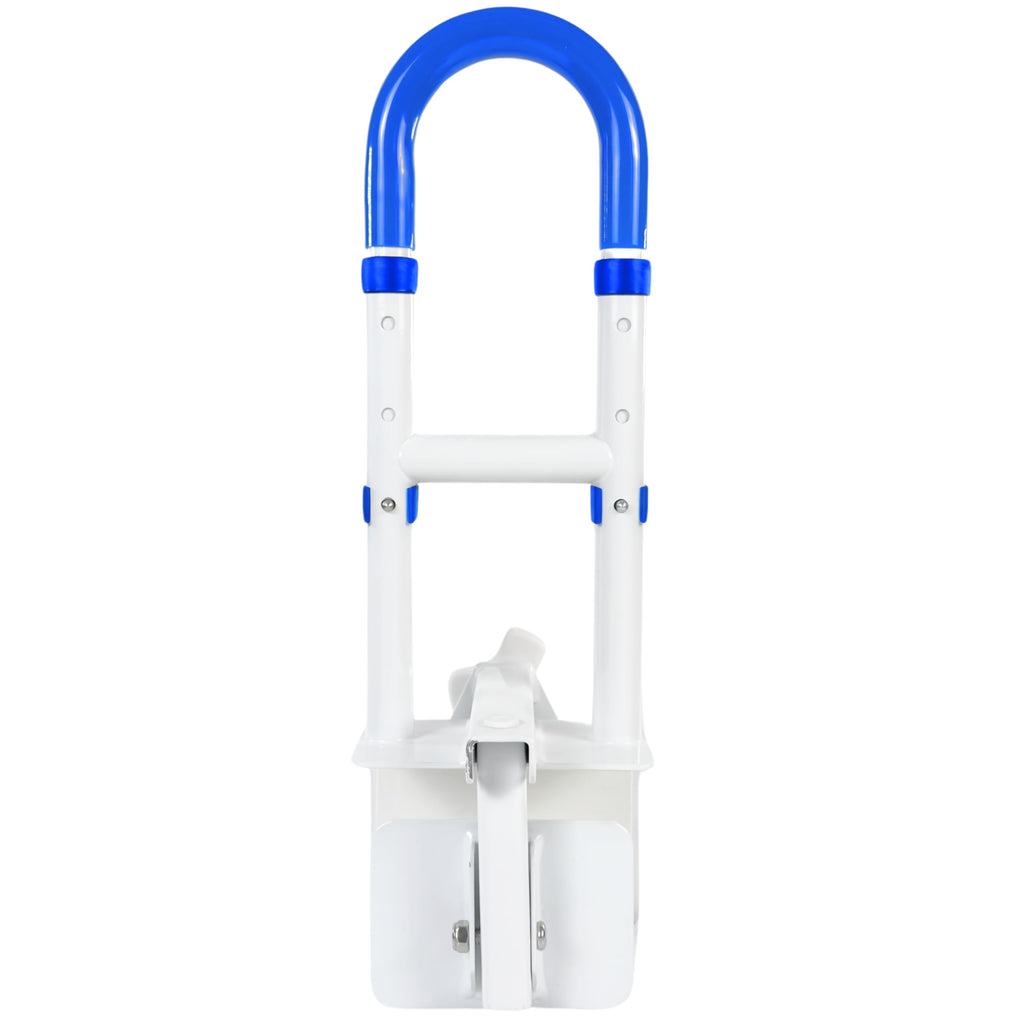 EYL Medical Supplies Adjustable Bathtub Handle for Elderly | Sturdy Clamp-On Tub Grab Bar with 300lb Capacity | Grab Bars for Bathtubs | Shower Handle for Elderly | Durable Tub Safety Rail 14" x 17