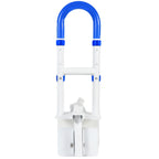 EYL Medical Supplies Adjustable Bathtub Handle for Elderly | Sturdy Clamp-On Tub Grab Bar with 300lb Capacity | Grab Bars for Bathtubs | Shower Handle for Elderly | Durable Tub Safety Rail 14" x 17