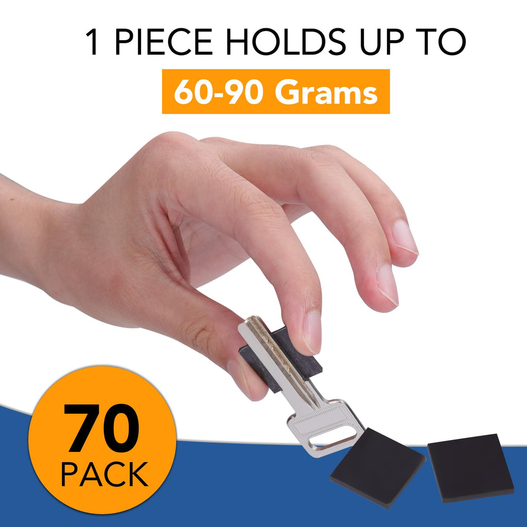 DIYMAG Magnets with Adhesive Backing, 70P Flexible Fridge Magnetic Dots