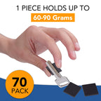 DIYMAG Magnets with Adhesive Backing, 70P Flexible Fridge Magnetic Dots