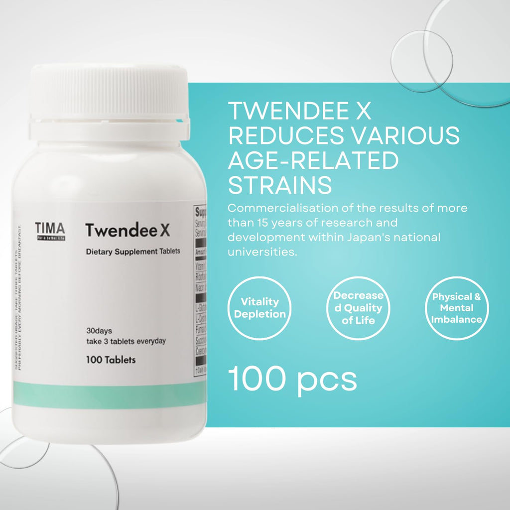 TWENDEE X | Japanese Worldwide Patented antioxidants Supplement for Heart Health, Dementia, Immune Support, Eye, Brain | Developed by Prof. Med Dr. Haruhiko Inufusa
