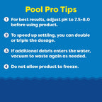 In The Swim Super Floc Out – Drop the Gunk, Ditch the Cloud, Dive Into Clear Water – 1 Quart - 2-Pack