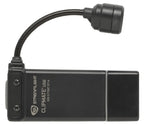 Streamlight 61126 ClipMate 70-Lumen 500-Candela Rechargeable Hands-Free Clip-On Light with White and Red LEDs and USB Wall Adapter, Black