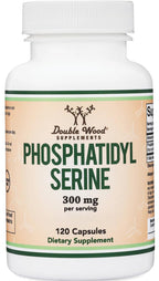PhosphatidylSerine Supplement 300mg Per Serving, 120 Capsules (Phosphatidyl Serine Complex) by Double Wood