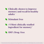 Natrol Cognium Memory Extra Strength, Brain Health Supplements for Adults, Brain Memory Supplements, Enhances Mental Agility in Healthy Adults, 60 Tablets, Up to a 30 Day Supply