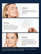 depology Deepcare+ Serum-Infused Micro Dart Patche | 12 Pairs Eye Mask | Under Eye Patches for Wrinkles | Hydrating Eye Mask with Peptides