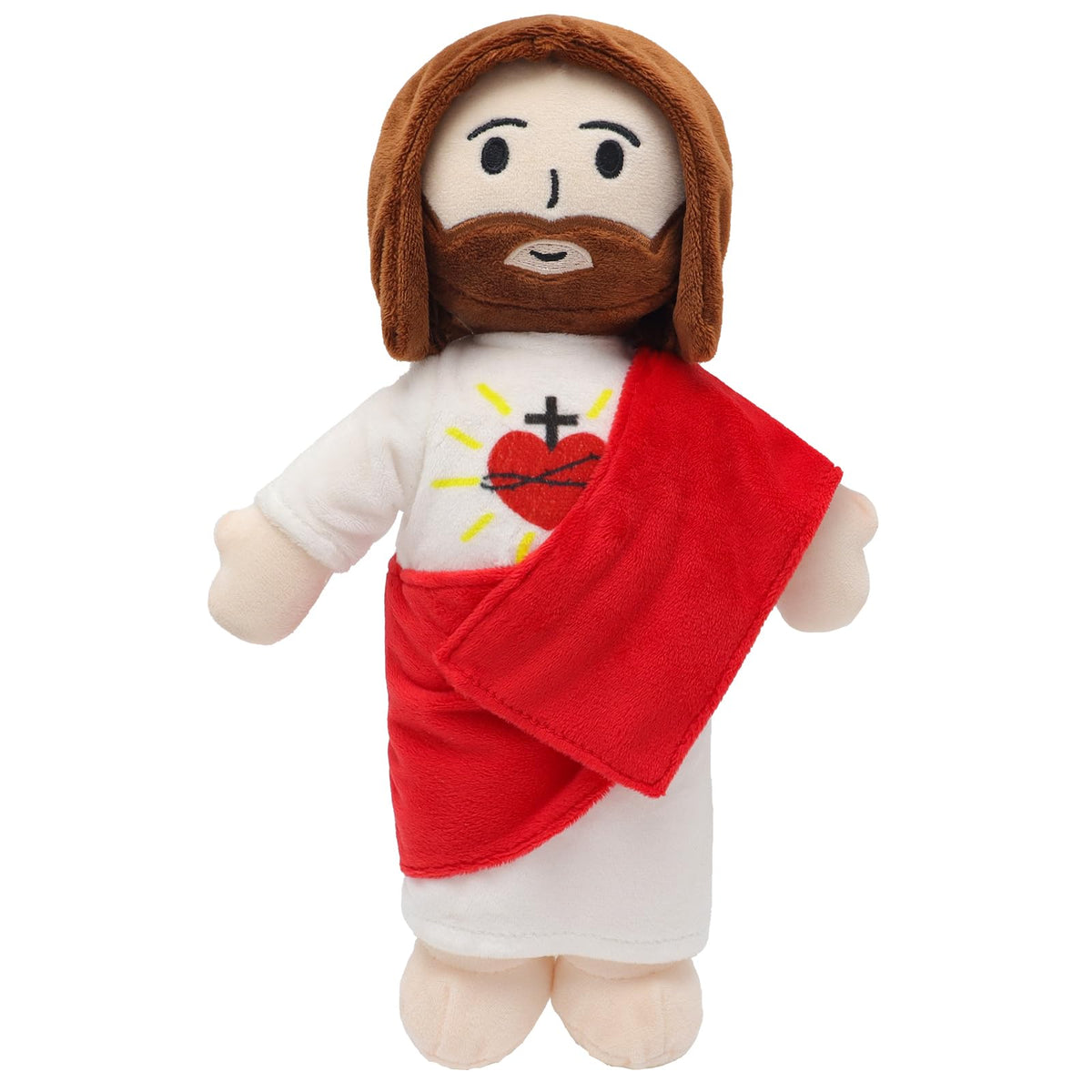 Yelakey 13" Jesus Plush Doll, Jesus Plushie Stuffed Doll Toy for Kids