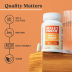 Bulletproof Zinc with Copper Capsules, 60 Count, Minerals and Antioxidant Supplement for Immunity and Mood