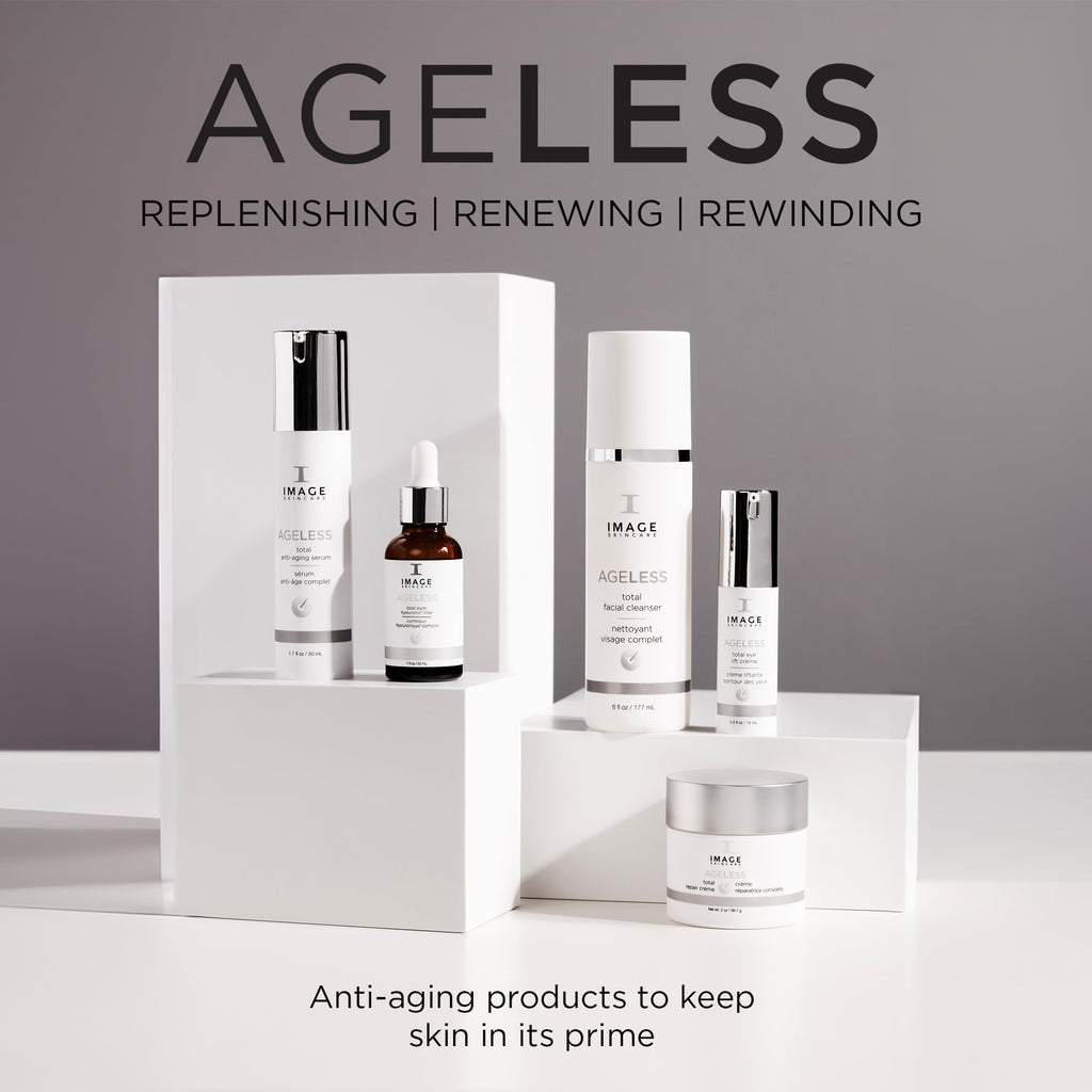 IMAGE Skincare, AGELESS Total Facial Cleanser, Gentle Face Wash for Smoother Revitalized Skin, 6 oz