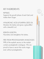SWEED - Eyelash Growth Serum | Lengthens with Peptides, Biotin, Pumpkin Seed Oil + Keratin | Prostaglandin-Free | Vegan, Cruelty-Free, Clean Beauty (0.17 fl oz | 5 ml)