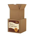The Boxery Cube 11 x 11 x 11 inch Medium Corrugated Cardboard Boxes 25 Pack