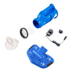 POOL BLASTER Catfish (Gen 2) Cordless Spa & Hot Tub Vacuum, More Power & Capacity, 45 Min Runtime, Spot Cleaning in Small Above Ground Swimming Pools, Rechargeable Spa Vac