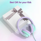 Candy Bila Wired Kids Headphones for School, Over-Ear for Boys Girls