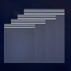 3" x 5", 4" x 6", 5" x 7", 6" x 9" (100 CT each) 2 Mil Clear Plastic Reclosable Zip Poly Bags with Resealable Lock Seal Zipper