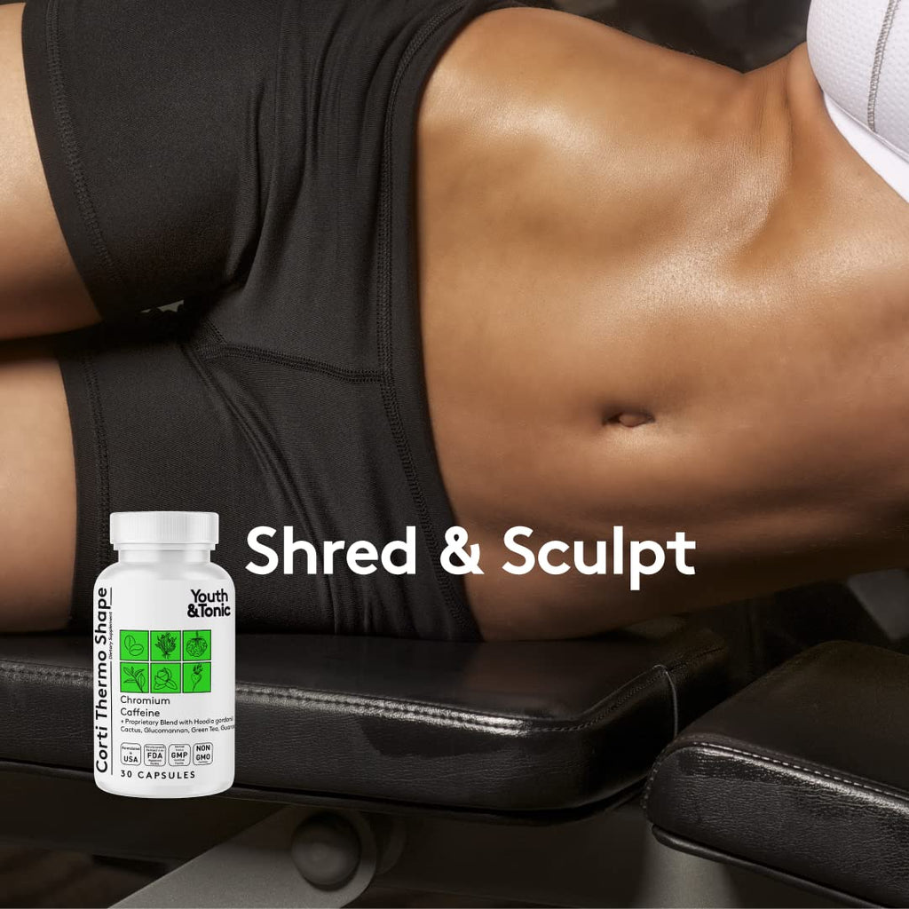 Youth & Tonic Weight Loss Pills for Women & Men, Energy & Caffeine Pills