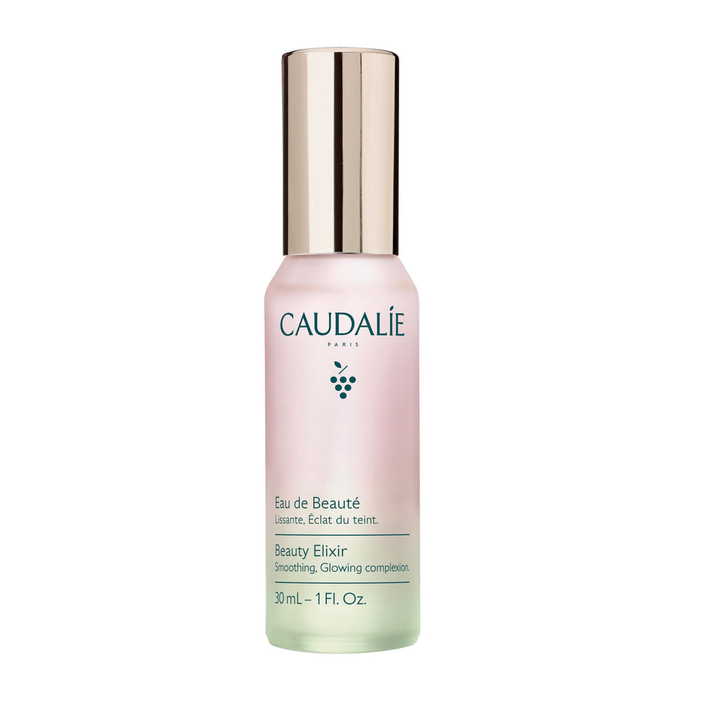 Caudalie Beauty Elixir Face Mist: Toner That Tightens Pores + Reduces Dullness + Sets Makeup - 30 mL