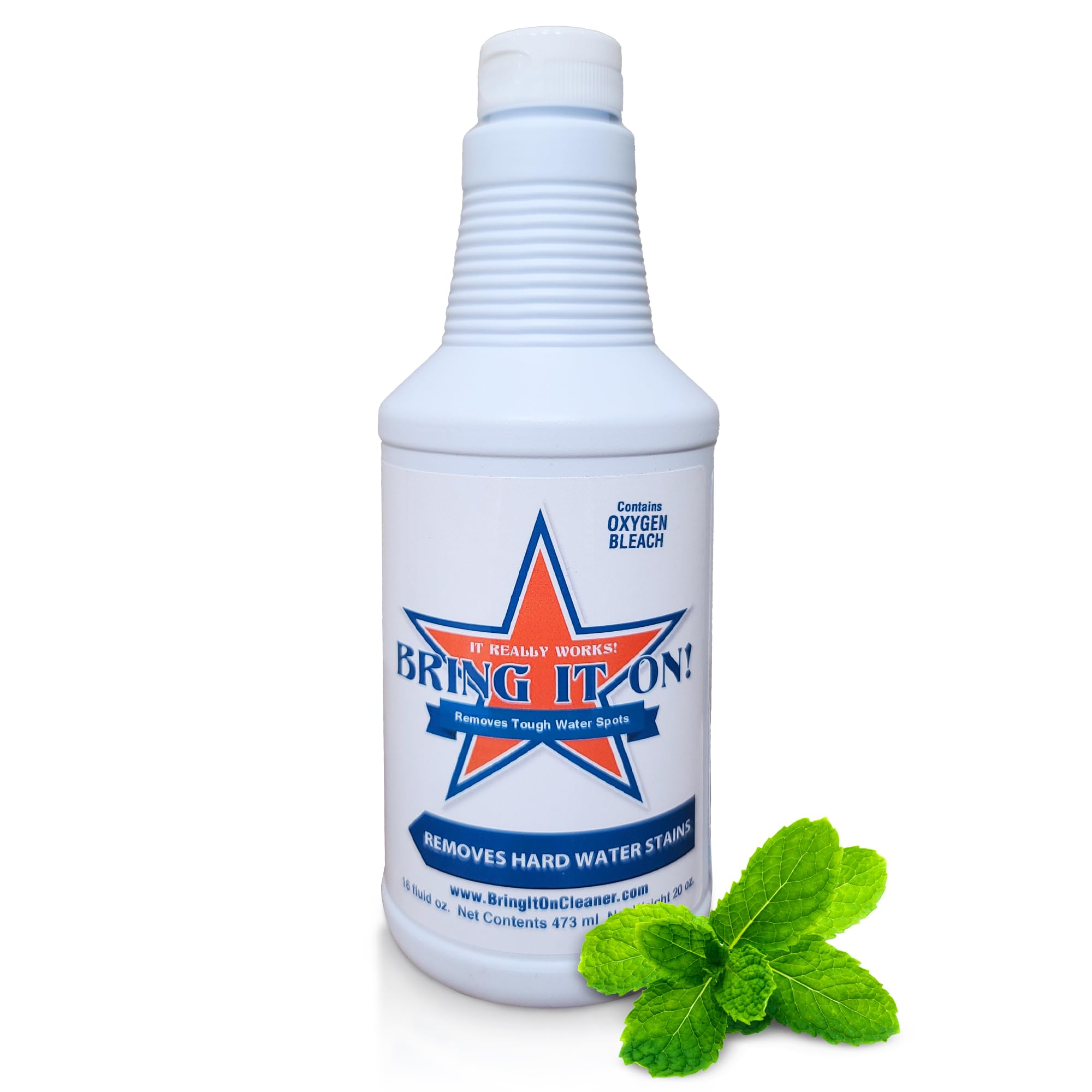 Bring It On Grout Cleaner, Hard Water Stain Remover, Remove Spots on Shower Door, Clean Tile, Fiberglass, Windows, Grout Lines Cleaner 16 Ounce