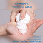 ETUDE SoonJung pH 6.5 Whip Cleanser Big Size, Mild Micro Foaming Face Wash for Sensitive Skin, Panthenol, Madecassoside for Soothing, Barrier Repair, Low pH, Vegan, Non-comedogenic 8.45 Fl Oz