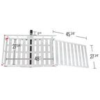 Silver Spring Aluminum Scooter and Wheelchair Carrier - 500 lb Capacity for Class III or IV 2" Hitch