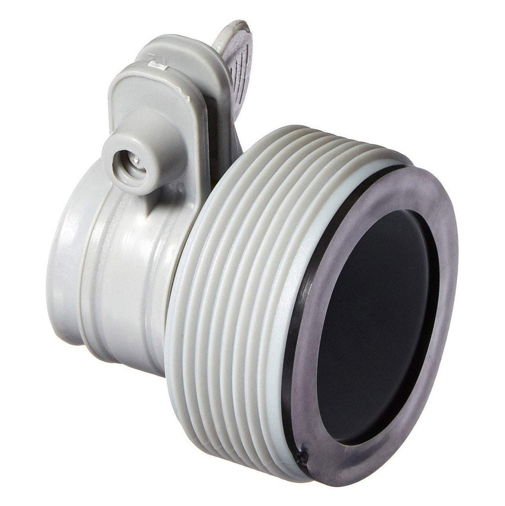 Intex Above Ground Plunger Valves with Gaskets & Nuts + Hose Adapters (2 Each)