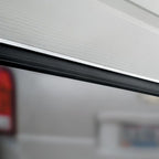 BOWSEN Garage Door Bottom Seals Weatherproof Weather Stripping Threshold Buffering Sealing High Performance EPDM Rubber Resistance Gasket Black 1/4 Inch T-End, 10FT Long
