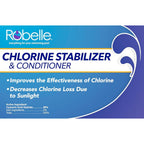 Robelle 28-Pounds Premium Chlorine Stabilizer and Conditioner, Concentrated Cyanuric Acid for Pools, Pool Stabilizer, Helps Chlorine Last Longer