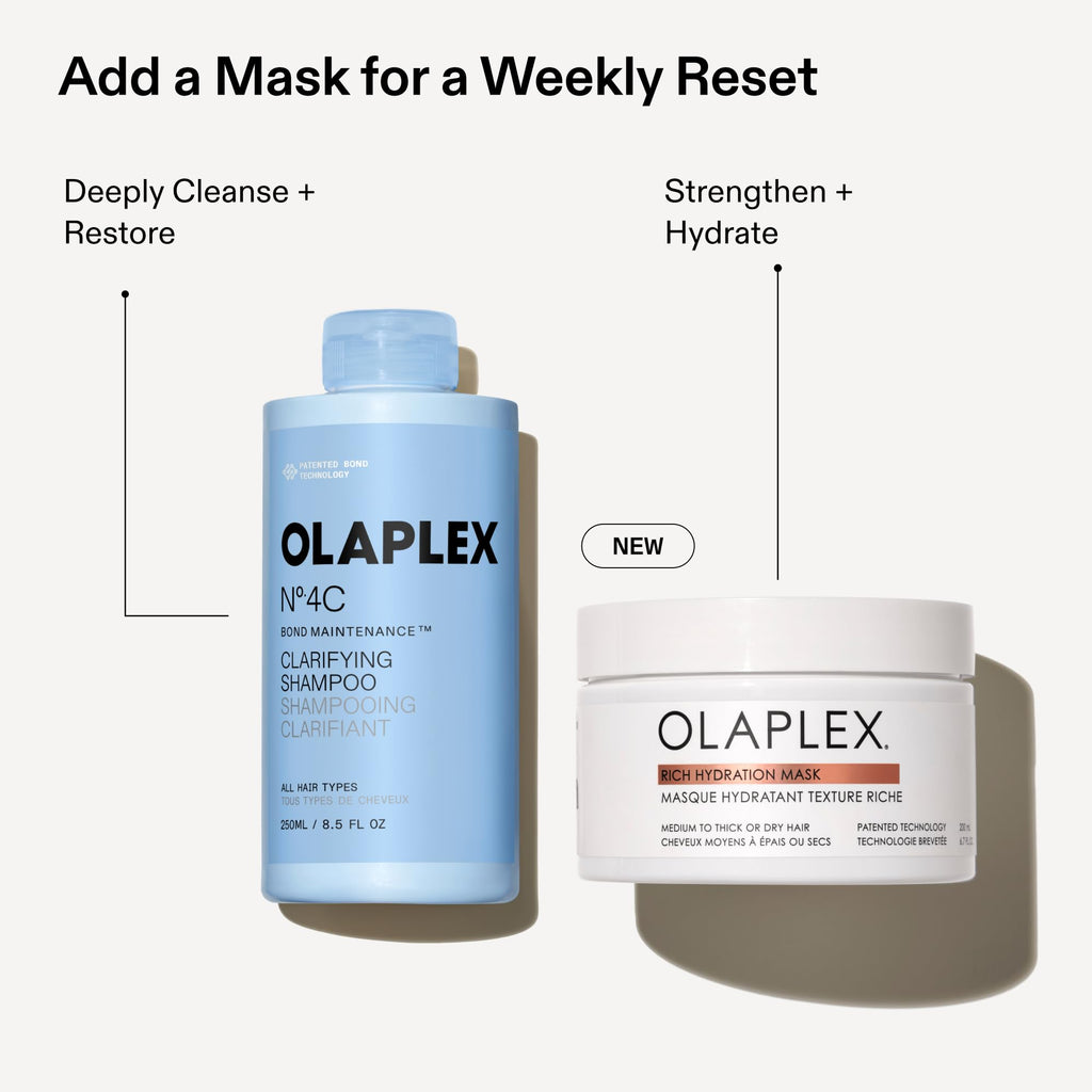 Olaplex N°.4C Bond Maintenance™ Clarifying Shampoo | Deep Cleansing, 250 mL
