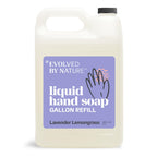 EVOLVED BY NATURE Liquid Hand Soap Refill, 128 Oz, Lavender Lemongrass, Biodegradable Formula