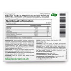 Siberian Herbal Formula Sna Evalar 40 Tablets 500mg