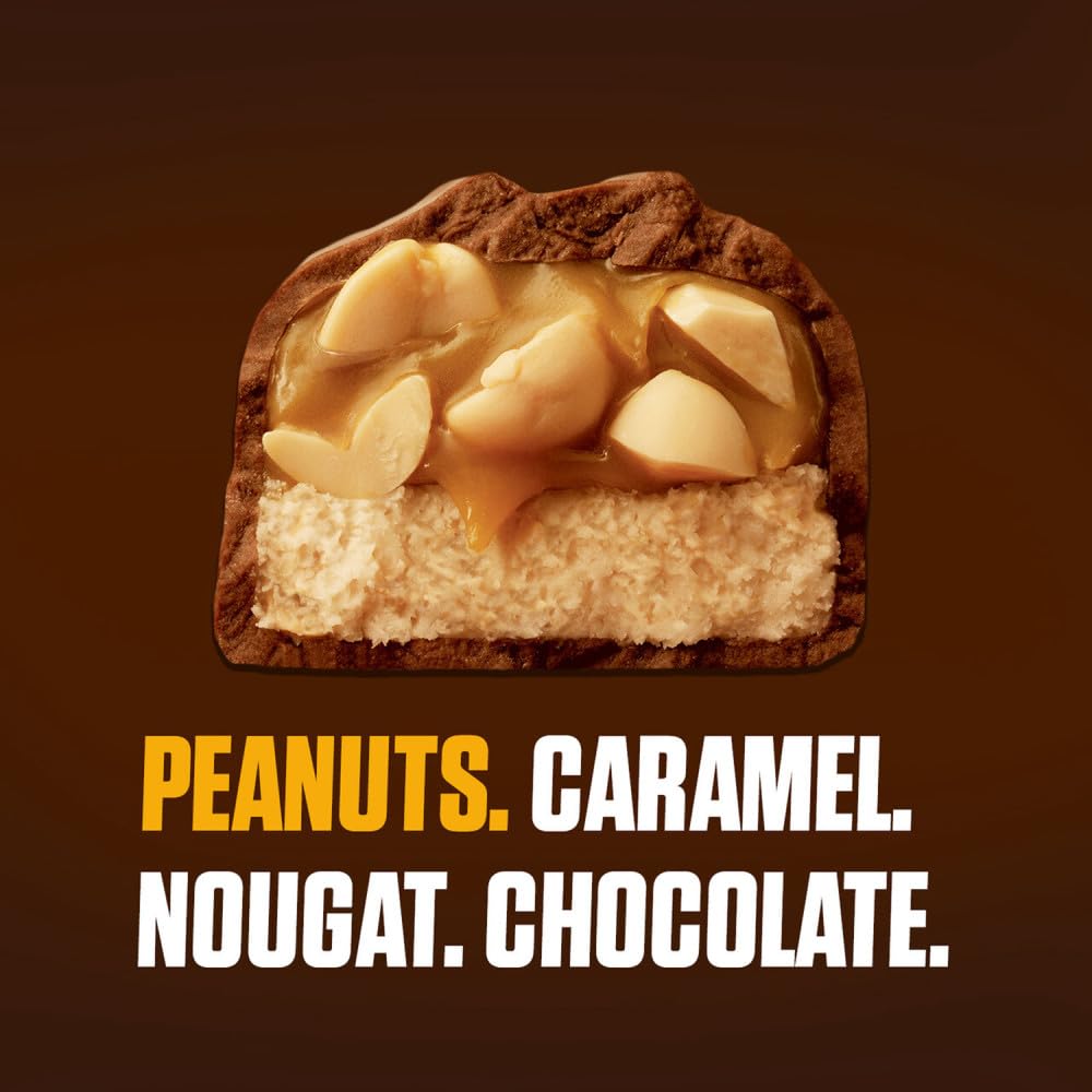 Snickers Milk Chocolate, Peanuts, Caramel, Nougat Candy Bar 1.86 oz.