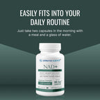 Approved Science NAD+ – 300mg NR, Quercetin, Vitamin B2, BioPerine – 60 Vegan Capsules – Pack of 1