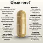 Viracid Complete – Comprehensive Immune Formula with Elderberry, Echinacea, Garlic, Zinc, L-Glutamine & Turmeric 95% Curcuminoids | Premium Supplement, Made in USA, GMP Certified (1)
