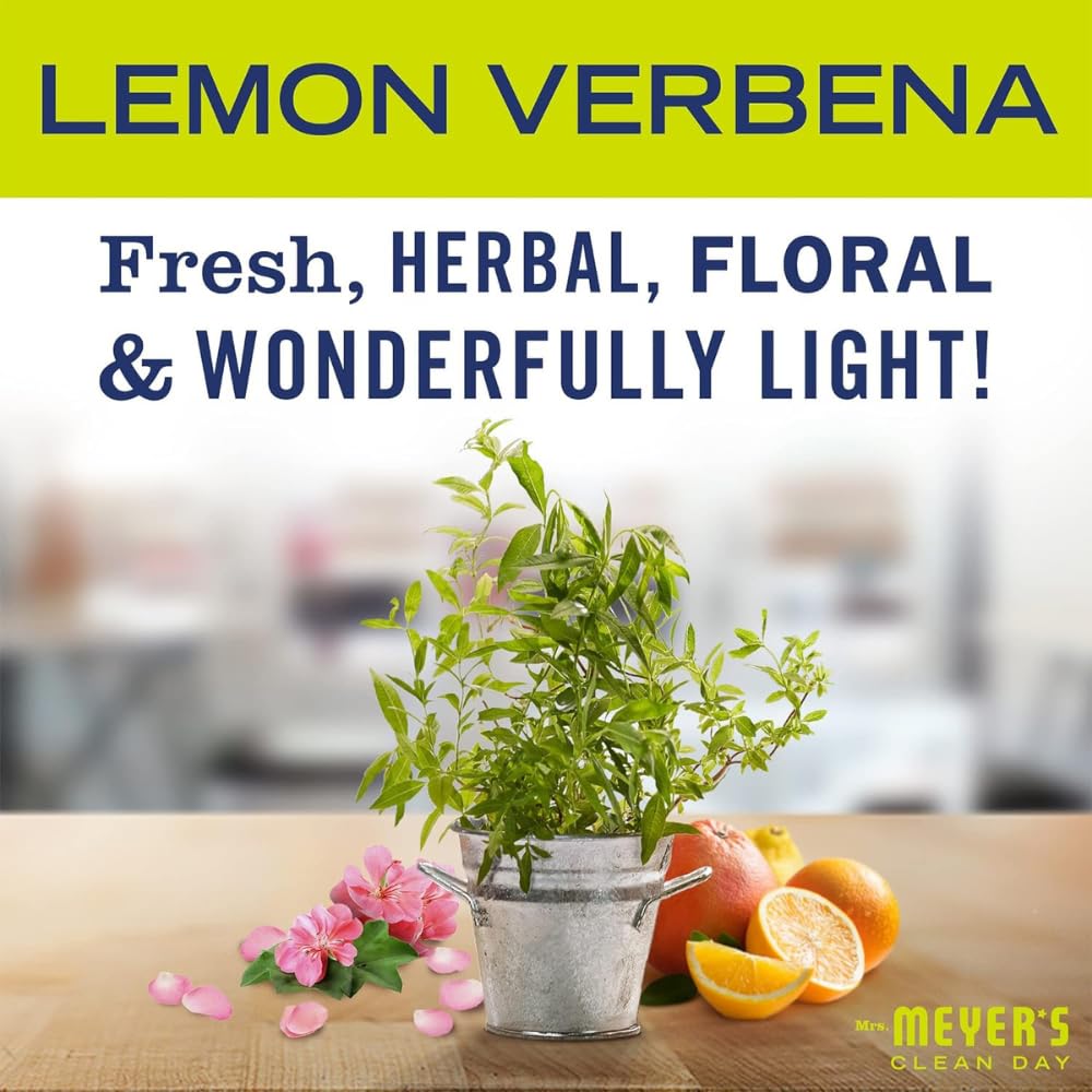 Mrs. MEYER'S CLEAN DAY Multi-Purpose Cleaner Variety Packs 44.5 Fl Oz (Pack of 1), Lemon Verbena