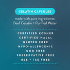 PureCaps USA - Empty Gelatin Capsules Size 3| 5,000 Separated Pills| Clear| Non-GMO Certified | SLS, Gluten, Preservative Free