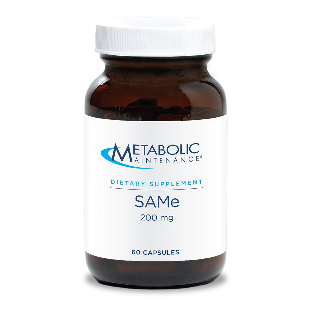 Metabolic Maintenance Same 200 mg - Methyl Donor Compound - Mindset, Joint & Liver Health Support - Acid-Resistant Capsules - 60 Servings - 60 Capsules