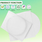 50 Pack 10x12 Inch Foam Pouches, Cushion Foam Wrap Pouches Protect for Fragile Item, Foam Packing Pouches for Mugs,Cups,Glasses,Dishes, Plate Packing Sleeves for Moving, Storage, Packing Supplies